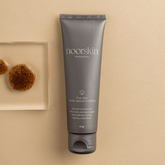 Imagem do True Skin, o gel esfoliante facial da Noorskin.