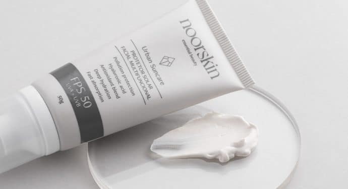 foto do urban suncare: protetor solar multifuncional fps 50 da noorskin